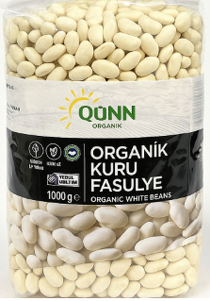 QÜNN ORGANIK KURU FASULYE  1000GR
